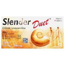 l carnitina con orlistat similares precio SIMICARNITINA 249.98 MG/CROMO 30 MCG 60 CAPSULAS - Farmacias Similares Slender-1 Orlistat 60 cpsulas 120