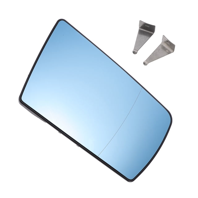Reemplazo de vidrio del espejo retrovisor derecho del lado del pasajero, calefaccionado, vidrio azul, adecuado para Mercedes C-CLASS W202