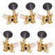 thumbnail image 2 of 3R3L Machine Heads Tuning Pegs Cvija de Afinación Botón Oval Para Guitarra Clásica Folclórica Sunnimix Clavijas de afinación de la cuerda de la guitarra, 2 of 7