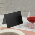 thumbnail image 4 of FELTECHELECTR Tabletop Message Board Acrylic Black V Shaped Wedding 12Pcs 3.9X3.1X2.4In, 4 of 6