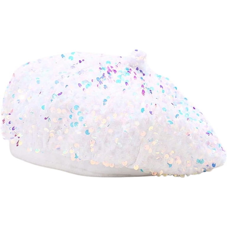 Women Girls Sparkly Sequin Beret Hat Fashion Fun Stretch  display picture 3