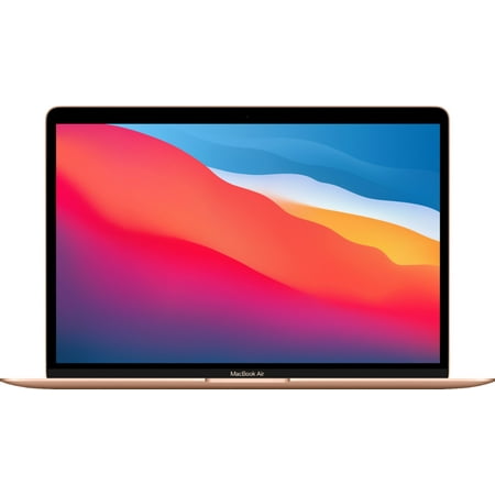 Restored Apple MacBook Air 13.3" Laptop with Apple M1 chip (8GB RAM, 256GB Storage) Gold - MGND3LL/A - Grade B (Refurbished)