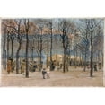 thumbnail image 3 of Félix Brard 24x17 Black Modern Framed Museum Art Print Titled - Place Du Marche De Montrouge (Xivº) Paris. (1919), 3 of 5