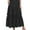 Black, variant on EFINNY Women's Cutout Polka Dot Long Skirt Dress Elastic Waist Long Length Skirts