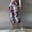 Purple, variant on iHPH7 Capri Pants for Women, Camouflage Pants for Women, Cargo Capris for Women, Hiking Pants Women, Pull On Capris for Women, Blue L