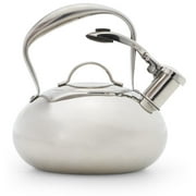 (Set of 4) MoDRN Industrial 2 Quart Stainless Steel Mirrored Tea Kettle