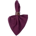 thumbnail image 4 of DII Solid Napkin Set Collection, 20x20, Eggplant, 6 Piece, 4 of 8