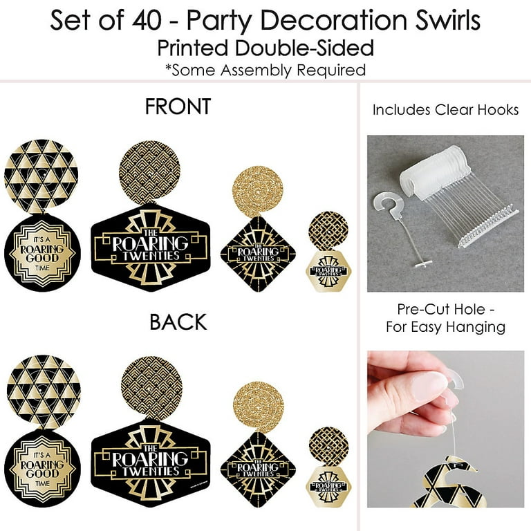 Great Gatsby Party Decorations, Great Gatsby Decorations, Great Gatsby, Art  Deco Party Decorations, Art Deco Decorations, Party Decorations 