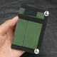 thumbnail image 4 of Riñonera portátil con clip para tarjetas para exteriores | Mini bolsa multifuncional para guardar herramientas | Organizador ligero de lona transpirable con cierre de botón vintage | Uso diario para, 4 of 5
