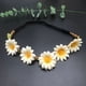 thumbnail image 1 of 5 guirnaldas de flores de margaritas, diadema con forma de girasol, sombrero de paja para playa, vacaciones en la playa, guirnalda, 1 of 6