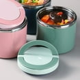 thumbnail image 2 of Kids Adult Bento Lunchbox Easy to Clean Bento Boxes for Car Travel Work Picnic - 1000ml, 2 of 5