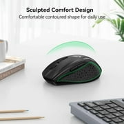 BEST- Tecknet Wireless Mouse 2.4G Usb | 6-Level 4800 Dpi | 30-Month Battery Life