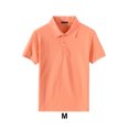 thumbnail image 3 of Jumpingount Camiseta de algodón con solapa para hombre, Tops para hombre adulto, ropa de Golf con botones de manga corta, ropa informal de ocio para Camisetas METRO, 3 of 6