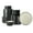 Beige and Black, variant on Stone Lain Elica 12-Piece Dinnerware Set Stoneware, Blue and Grey