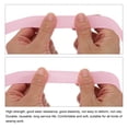 thumbnail image 3 of Bandas elásticas para coser de 0.8" 10 yardas, carrete de elástico de punto rosa claro para pelucas, cinturillas, pantalones, 3 of 7