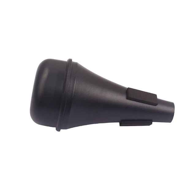 maskred Sax Handy Installation Instrument Accessories Practicing Prop Trumpet Mute for Beginners Multicolored Sound Dampener Black 1Set