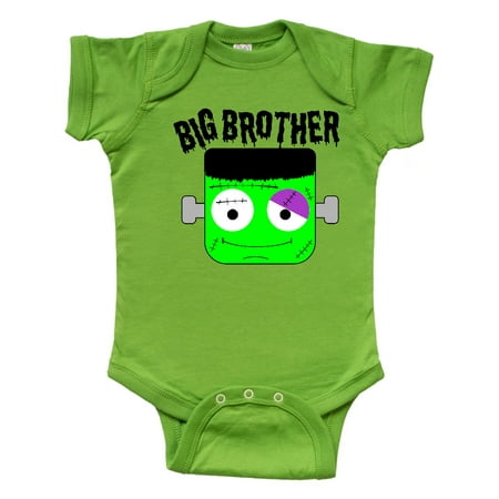 

Inktastic Big Brother Halloween Green Monster Gift Baby Boy Bodysuit