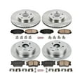 thumbnail image 3 of Power Stop Front and Rear Stock Replacement Brake Pad and Rotor Kit KOE4101 Fits 2018 Toyota RAV4, 3 of 8