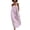 Hot Pink Dress, variant on Miluxas Women's Striped Spaghetti Strap Sleeveless Maxi Dress Square Neck Back Bow Tie Loose Flowy Slip Dress Sundress Beach Vacation Outfits Red
