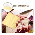 thumbnail image 2 of 200 hojas de láminas de oro, láminas decorativas de imitación de oro, suministros para manualidades de papel de oro, 2 of 6