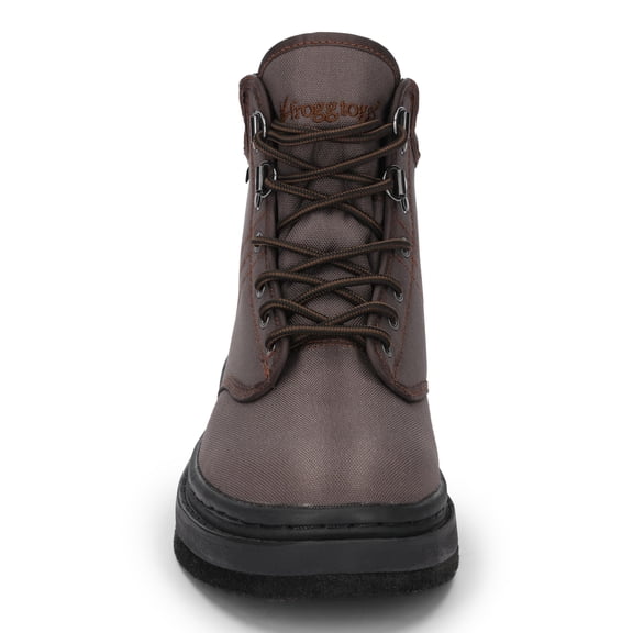 Frogg Toggs Rana Elite Felt Wading Boots, 900D Nylon Upper Water Shoes for Women, Brown, Size 5