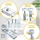 thumbnail image 3 of Kit de Herrajes para Puertas Plegables, Paquete de 6 Piezas de Repuesto para ReparacióN de Puertas Plegables para Puertas Corredizas de Armarios, 3 of 5