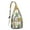White-12, variant on Tropical Pineapple Sling Backpack – Aesthetic Hawaiian Fruit Print Crossbody Daypack for Women, Teens & Summer Lovers – Cute Pineapple & Flower Design Bag for Travel, Beach, Hiking & Vacation Vibes