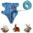 thumbnail image 2 of Goowood Guinea Pig Harness and Leash Set Soft Adjustable Small Animals Vest Harness with Bell for Ferret Hamster Bunny Rabbit Baby Chihuahua and Small Pets, 2 of 9