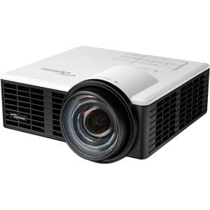 Optoma ML750ST Short Throw LED Projector - Front - LED - 20000 Hour Normal Mode - 1280 x 800 - WXGA - 20,000:1 - 700 lm - HDMI - USB - 77 W - 2 Year Warranty 20K:1 HDMI/MHL 0.87LBS USB MICRO
