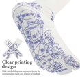 thumbnail image 3 of Massage Socks for Daily Use to Relieve Fatigue Featuring A Simple Design in Multi Colored Resin and Cotton 2Pcs, 3 of 3