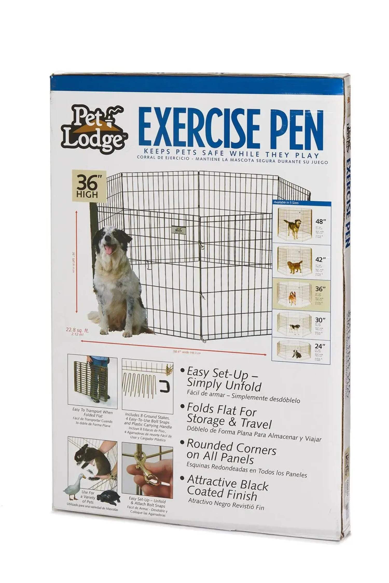 36 exercise pen hotsell