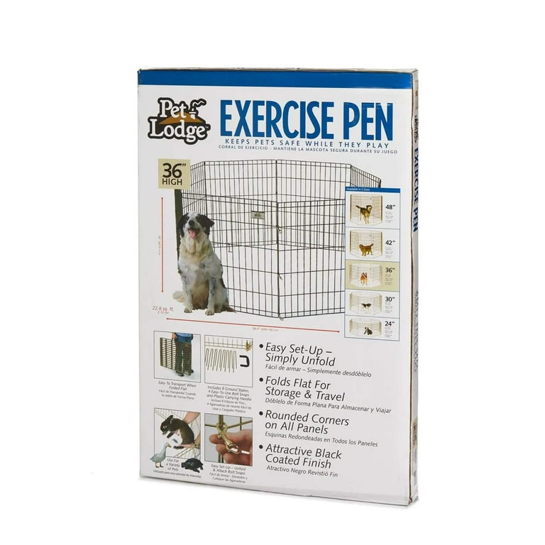 Pet Lodge High Metal Pet Exercise Pen 36