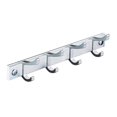 thumbnail image 1 of 1 Pcs Hook Rack Sturdy Punch-free 2 Colors Creative Coat Rack for Coats, 1 of 10