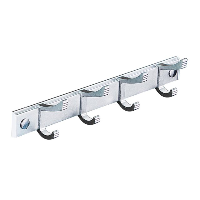1 Pcs Hook Rack Sturdy Punch-free 2 Colors Creative Coat Rack for Coats