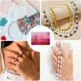 thumbnail image 4 of 3mm Beads for Jewelry Making DIY Craft Bracelet Beads Small Colorful Plastic Beads with 5200 Pieces for Bracelets Necklaces Art Projects, 4 of 5