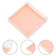 thumbnail image 3 of Unique Bargains 1 Pc Reusable Single Layer Square Nail Storage Box Orange Plastic, 3 of 5