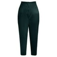 thumbnail image 4 of IDALL Dress Pants Women Wide Leg Pants Woman Women New Casual Fashion Slim Fit Bag Hip Casual Pants Work Pants Women Lounge Pants Women Green L, 4 of 4