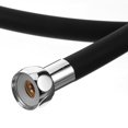 thumbnail image 3 of HEALEEP Tuyau de Douche Flexible Remplacement Laiton Noir Résistant aux Éclaboussures 1Pcs, 3 of 8
