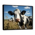 thumbnail image 2 of Designart "Majestic Cattle II" Animals Floater Framed Canvas Print, 2 of 7