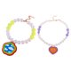thumbnail image 1 of GOOHOCHY 2 collares para perro: con diseño de corazón, ajustables, con cuentas, joyería para mascotas, ideal para fiestas y uso diario., 1 of 8