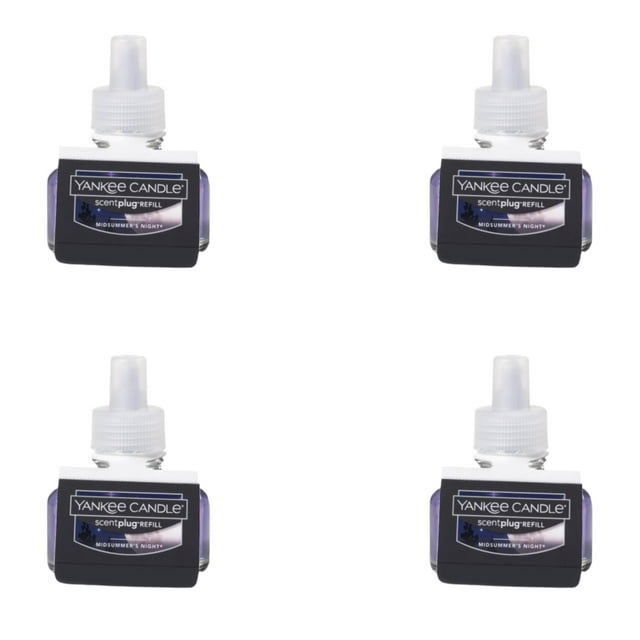 Desodorizador Area Yankee Candle ScentPlug, paquete de 4 unidades