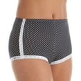 thumbnail image 2 of Women's Maidenform DM0021 One Fab Fit Cotton Boyshort Panty with Lace (Grey Heather/White 5), 2 of 4