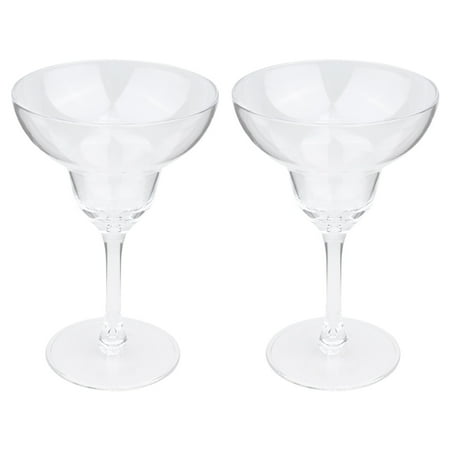 

NUOLUX 2pcs Margarita Cups Plastic Cocktail Cups Red Wine Cup Cocktail Cup Juice Cups