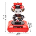 thumbnail image 3 of Kimono Maiko Geisha Solar Dancing Toys, Solar Bobblehead Toy Figurer Car Office Desk Decoration Dancing Toy  , 4 Pack, 3 of 10