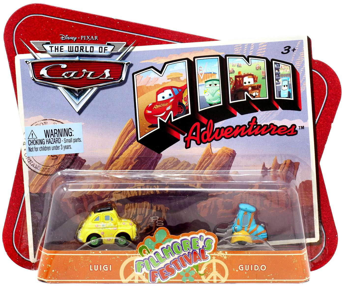 Disney Cars Mini Adventures Tunerz Plastic Car 2-Pack [Lightning