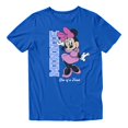 thumbnail image 2 of Disney Minnie Mouse Women's One Of A Kind T-Shirt (Royal, S-XXL), 2 of 4