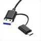 thumbnail image 4 of Cable Adaptador A USB 3.0 de Hasta 6 Gbps Compatible con Disco Duro Externo SSD HDD de 2,5 Pulgadas, 22 Pines III A25 2.0, 4 of 5