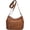 brown, variant on Crossbody Purses for Women Medium Pocketbooks Lightweight Ladies Satchel Bag Multi Pocket Shoulder Handbag
