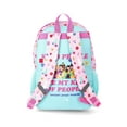 thumbnail image 4 of Disney Princess Girls Customizable Charm 17" 6-Piece Backpack Set, Light Pink, 4 of 6