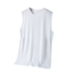 thumbnail image 2 of pstuiky Camisetas sin mangas para hombre, Camiseta deportiva informal sin mangas con cuello redondo y color sólido para hombre Tops elegantes para mujer l, 2 of 3